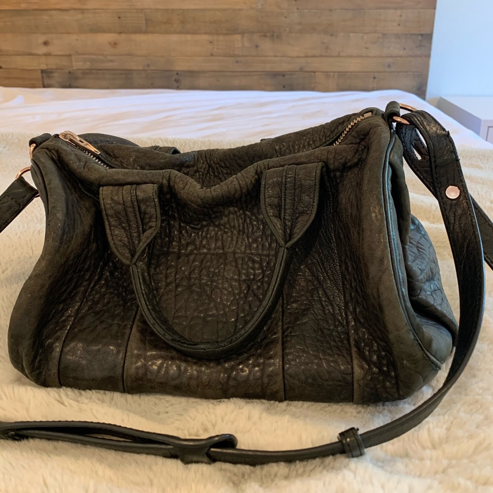 Alexander Wang Rocco bag black / rose gold